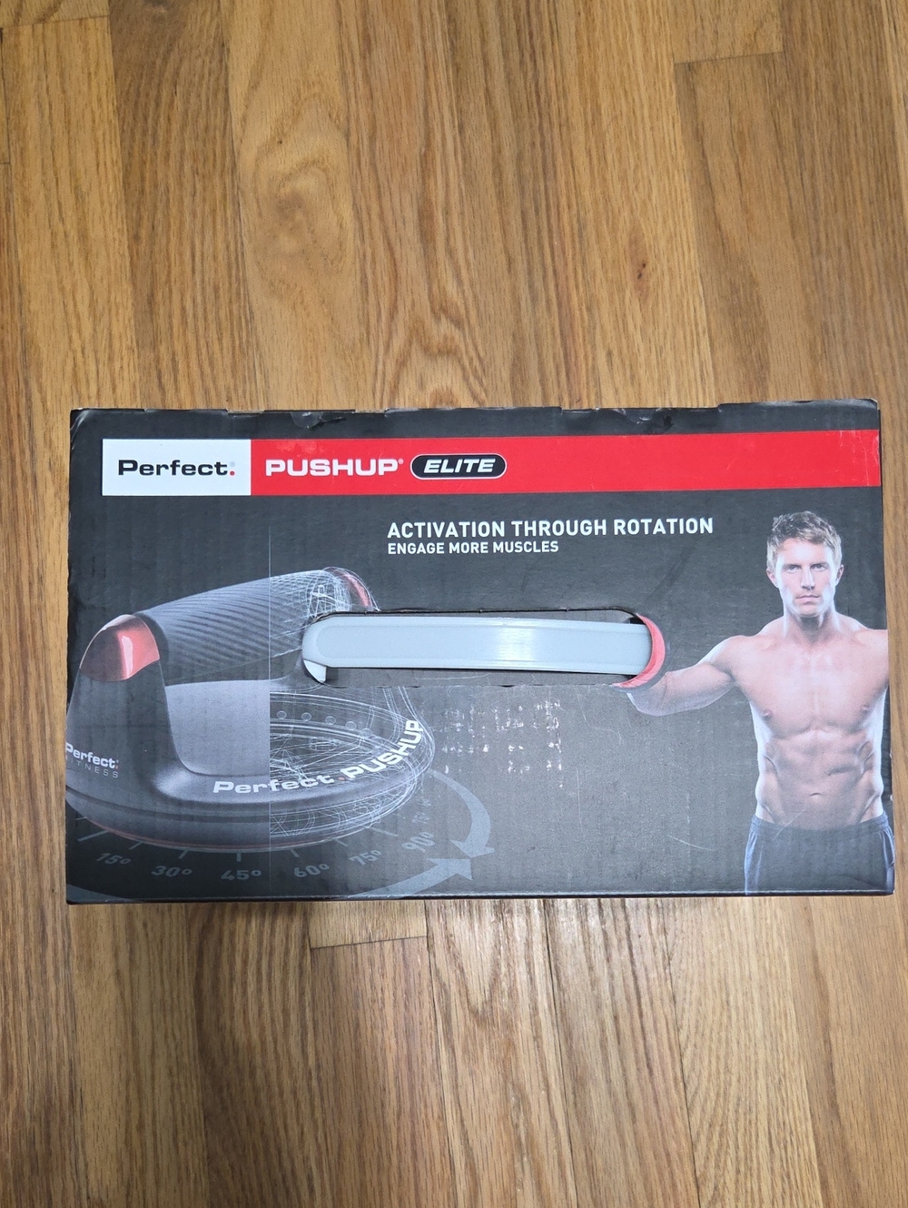 Perfect Pushup Elite - Black and Red - Picture 2 of 4